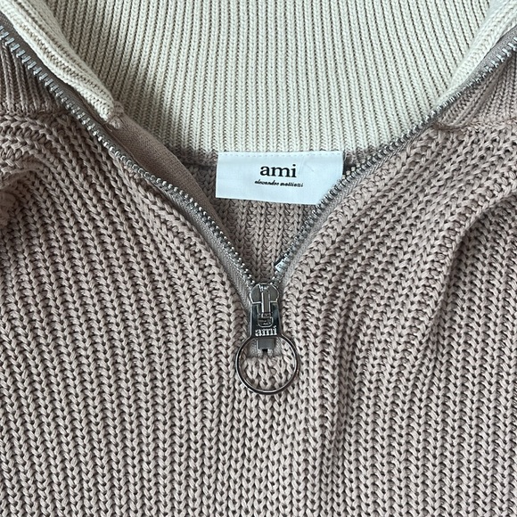 AMI Alexandre Matiussi Zip Up Jumper - Picture 3 of 4